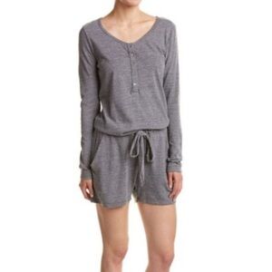 Nation by Jen Menchau Gray romper Loungewear
